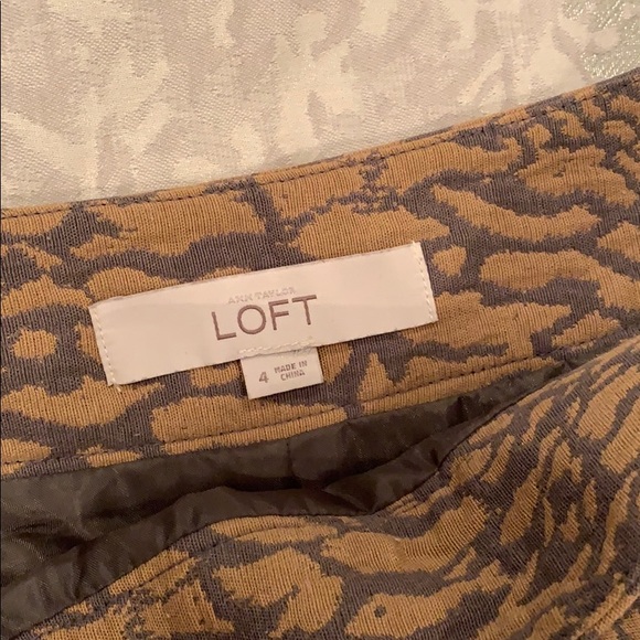 LOFT Patterned Skirt - Picture 3 of 3